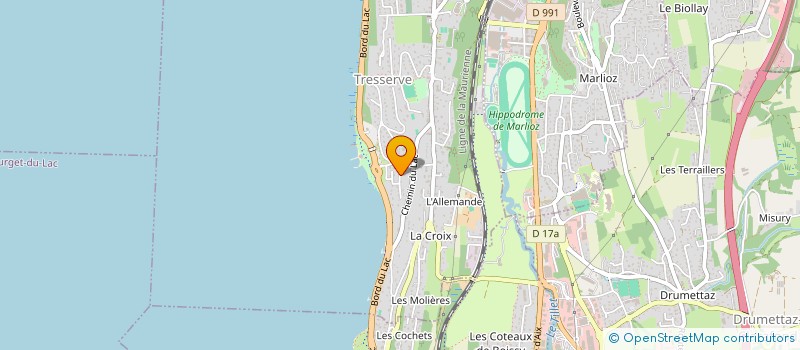 localisation de l'entreprise SORIANO GLAM  TRESSERVE