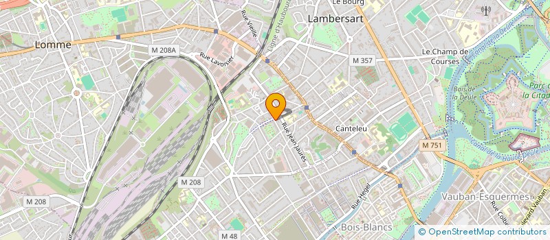 localisation de l'entreprise SORIC à LILLE