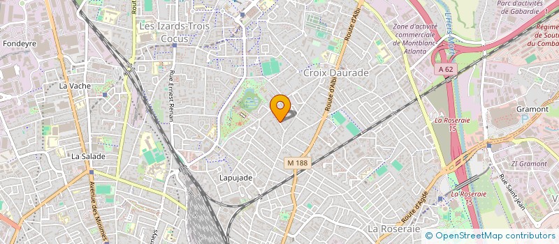 localisation de l'entreprise SORICREW à TOULOUSE