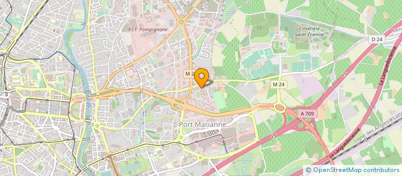 localisation de l'entreprise SORIDEC 2 à MONTPELLIER