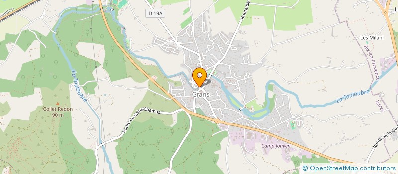 localisation de l'entreprise SORIDEL  GRANS