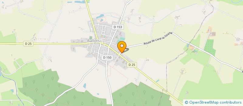 localisation de l'entreprise SORIEUX VINCENT  BALLOTS