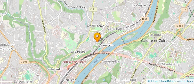 localisation de l'entreprise SORIL à LYON
