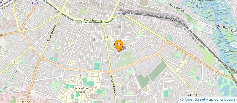 localisation de l'entreprise SORIM à AMIENS