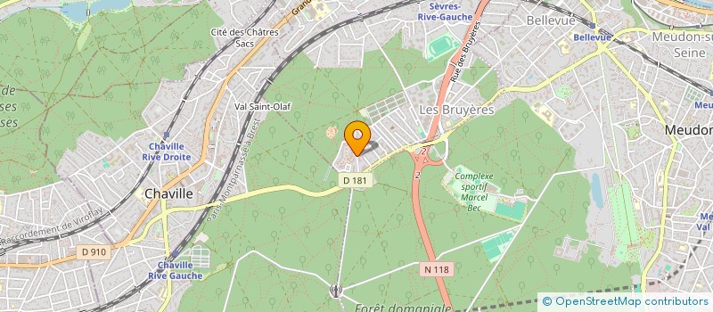 localisation de l'entreprise SORIMEAU à SEVRES