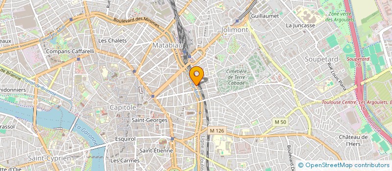 localisation de l'entreprise SORIMMO TOULOUSE  TOULOUSE