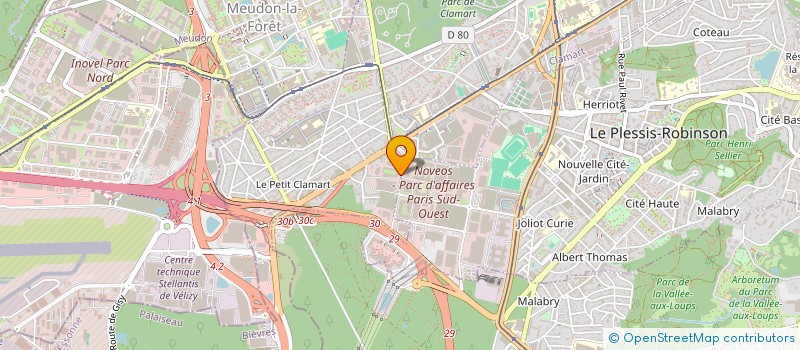 localisation de l'entreprise SORIN CRM à CLAMART