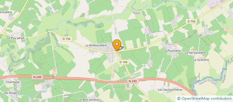 localisation de l'entreprise SORIN FLORENT à VALLET