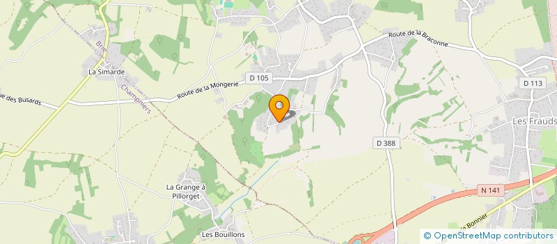 localisation de l'entreprise SORIN IMMOBILIER 16 à BRIE