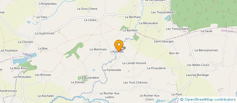 localisation de l'entreprise SORINAIS SERVICES SAS  ERCE-PRES-LIFFRE