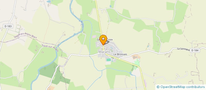 localisation de l'entreprise SORINIERE SOLAIRE  SEGRE-EN-ANJOU BLEU