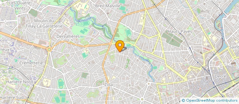 localisation de l'entreprise SORINIERES IMMOBILIER à NANTES