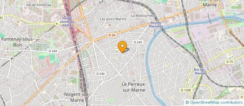 localisation de l'entreprise SORIS  LE PERREUX-SUR-MARNE