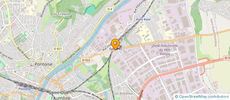 localisation de l'entreprise SORIYA à SAINT-OUEN-L'AUMONE