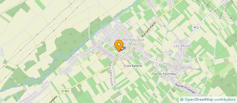 localisation de l'entreprise SORLET à MAREAU-AUX-PRES