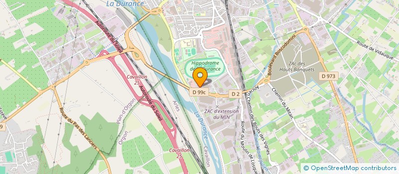 localisation de l'entreprise SORMAF à CAVAILLON