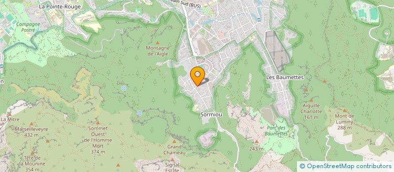 localisation de l'entreprise SORMIOU SERVICES à MARSEILLE