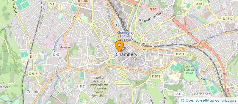 localisation de l'entreprise SORNAY REAL ESTATE  CHAMBERY