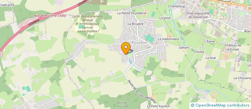 localisation de l'entreprise SOROBRAL  ROUILLON