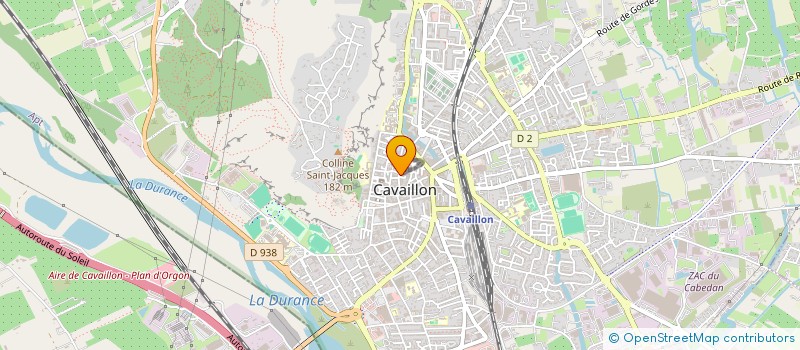 localisation de l'entreprise SOROGIM  CAVAILLON