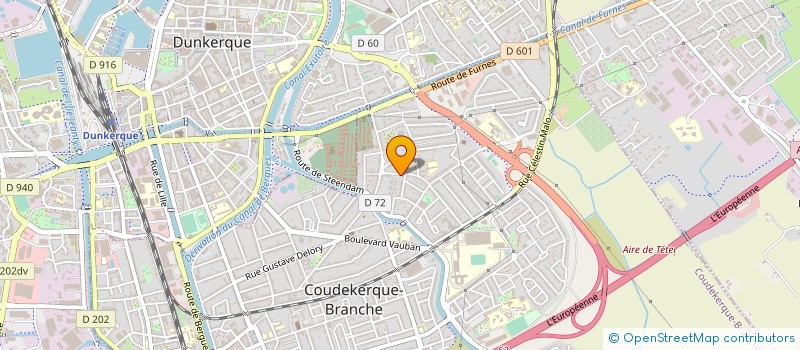 localisation de l'entreprise SOROJU à COUDEKERQUE-BRANCHE