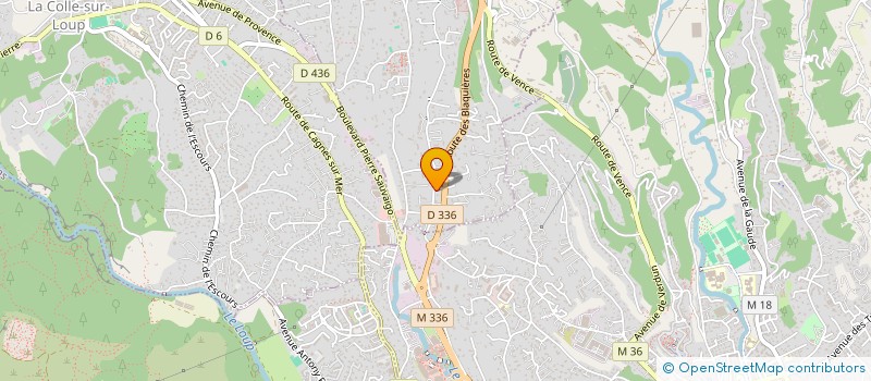localisation de l'entreprise SOROLAE à SAINT-PAUL-DE-VENCE