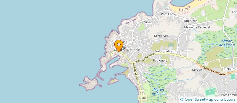 localisation de l'entreprise SORONACEL  PENMARCH