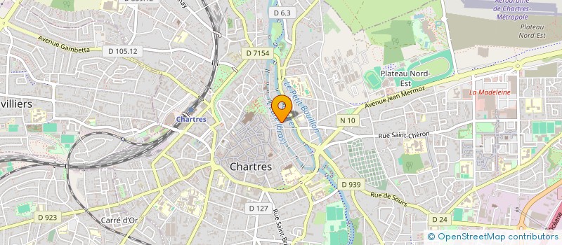 localisation de l'entreprise SOROOTS à CHARTRES