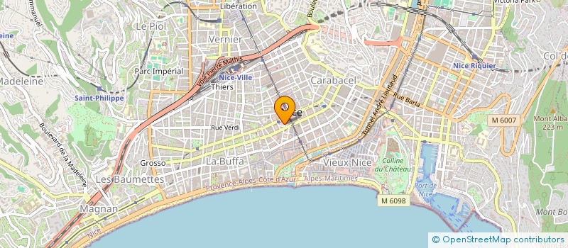 localisation de l'entreprise SOROPA à NICE