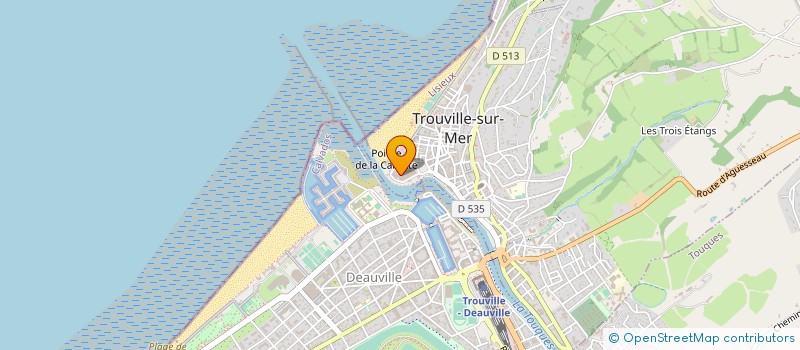 localisation de l'entreprise SOROPTIMIST INTERNATIONAL DEAUVILLE-TROUVILLE à TROUVILLE-SUR-MER