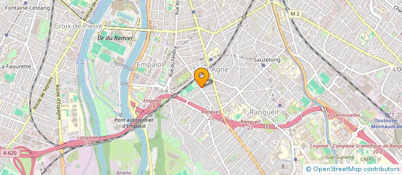 localisation de l'entreprise SOROR COLLECTIF  TOULOUSE