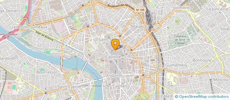 localisation de l'entreprise SORORAL  TOULOUSE