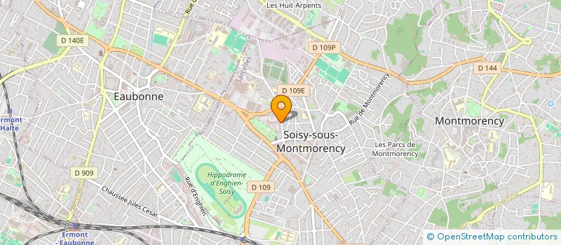 localisation de l'entreprise SORORE ENSEMBLE  SOISY-SOUS-MONTMORENCY