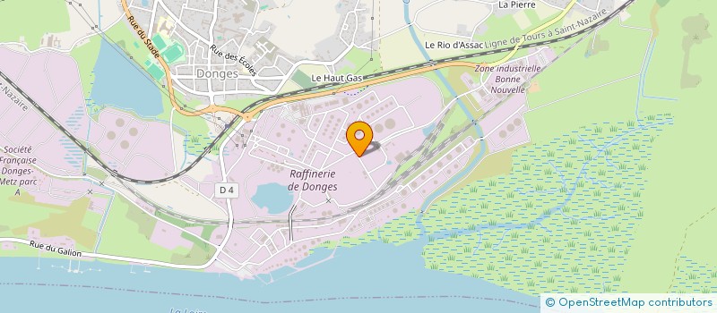 localisation de l'entreprise SORORICYLCE DONGES  DONGES