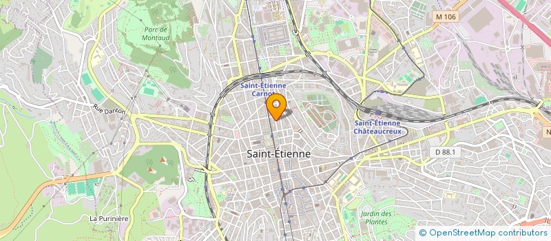 localisation de l'entreprise SORORINNE  SAINT-ETIENNE