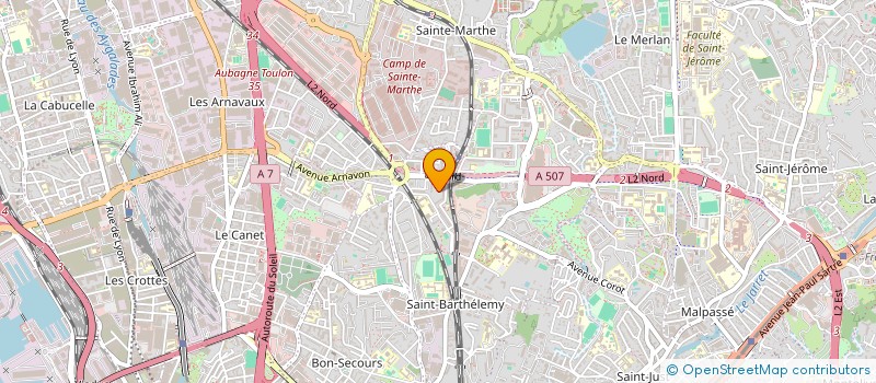 localisation de l'entreprise SORORITE  MARSEILLE