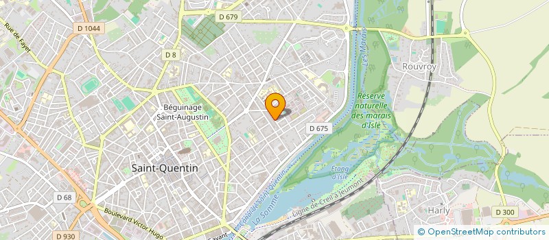 localisation de l'entreprise SORORITE RESILIENCE à SAINT-QUENTIN