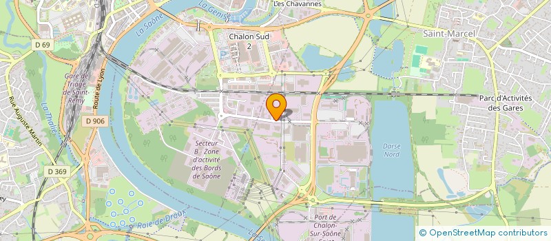 localisation de l'entreprise SOROWASH  SAINT-MARCEL