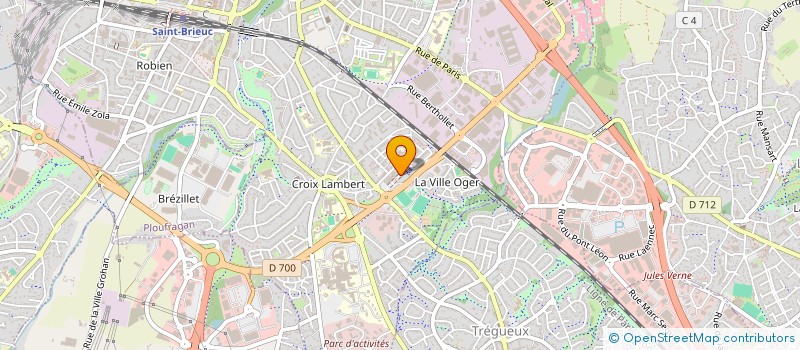 localisation de l'entreprise SOROWEN à SAINT-BRIEUC