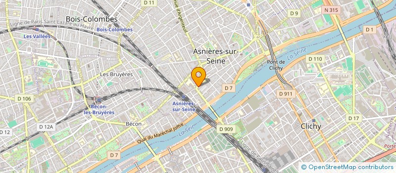 localisation de l'entreprise SORPELEM  ASNIERES-SUR-SEINE