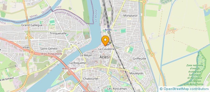 localisation de l'entreprise SORPIK à ARLES