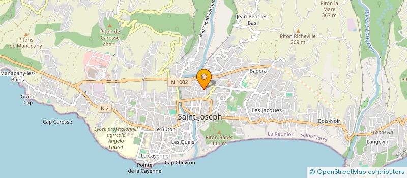 localisation de l'entreprise SORR FORMATION à SAINT-JOSEPH