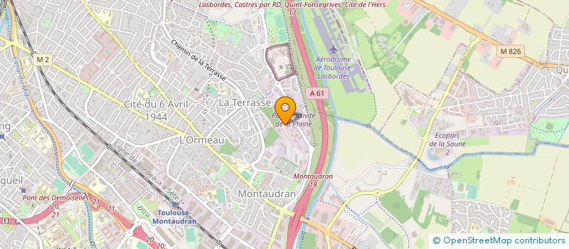 localisation de l'entreprise SORRAC à TOULOUSE