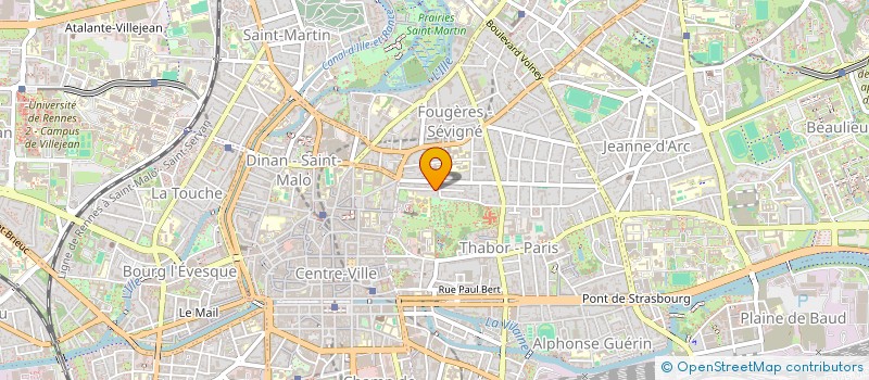 localisation de l'entreprise SORRENTE  RENNES