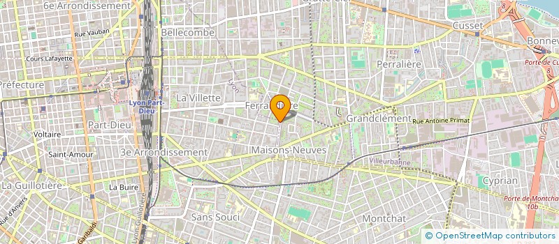 localisation de l'entreprise SORS MOI DE LA (SMDL)  LYON