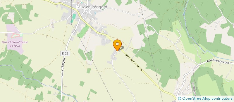 localisation de l'entreprise SORS T'COUVERTS  FAUX