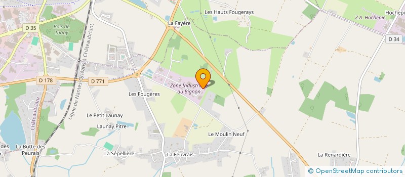 localisation de l'entreprise SORS TES COUVERTS  ERBRAY