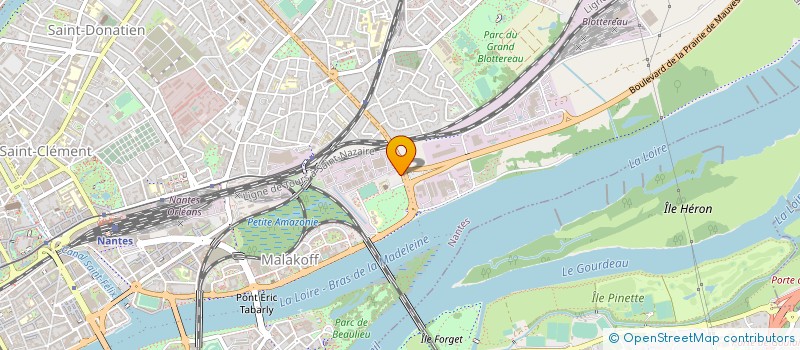 localisation de l'entreprise SORT ET CHASLE à NANTES