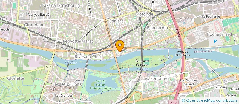 localisation de l'entreprise SORTEZ DE CHEZ VOUS !  TOURS