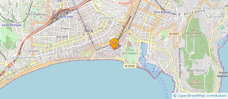 localisation de l'entreprise SORTI à NICE